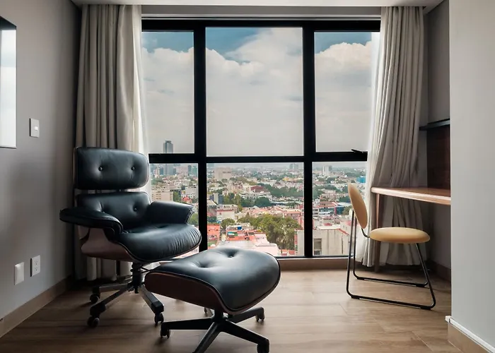 With Amazing View - Great Location - Pool * Cidade do México